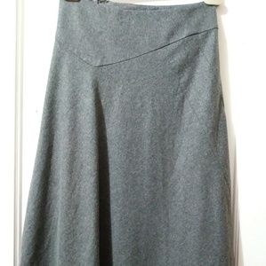 Kenneth Cole Gray A-line Skirt